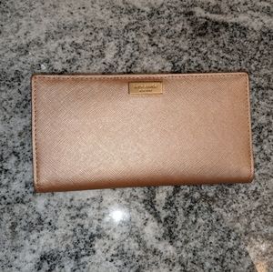 Kate Spade Wallet Rose Gold